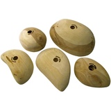 Metolius Wood Grips 5 Pack Klettergriffe,