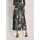 Madeleine Maxirock Damen Floral Grau 46