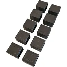 Coemo Set 10 Stk Härtegradschieber für Lattenrost Ersatzteil oder zum Nachrüsten 20x25 mm