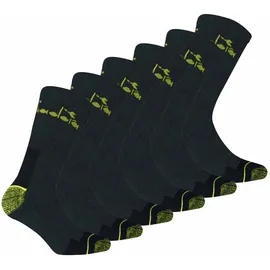 Diadora Socken 6er Pack Anthrazit 43-46