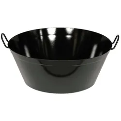 Riess Schmalzpfanne tief 45cm schwarz Emaille Induktion