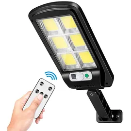 Forever Light Sunari FLS-01 Solarleuchte LED 10W, 800 Lumen, 6000K 2400mAh Akku PIR-Bewegungssensor Fernbedienung IP65 wasserdicht Außenbeleuchtun...