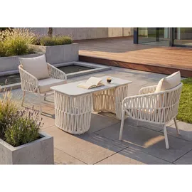 MCW Gartentisch 90 x 45 x 43 cm Weiß