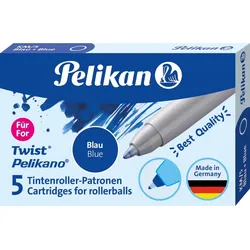 Pelikan Tintenroller-Patronen für Pelikano/Twist