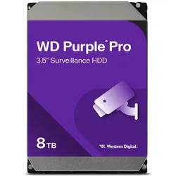 WD Purple Pro WD8002PURP - Festplatte - 8 TB - Videoüberwachung, Smart Video - i