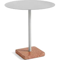 Hay Terrazzo Gartentisch rund grau