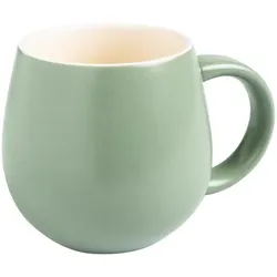 Sallys Belly Mug - handgemachte Tasse - Salbei Green