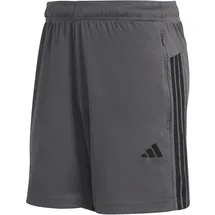 adidas Workout Essentials Base 3 Stripes Pique 7" Sport-Shorts Grey Five/Black S