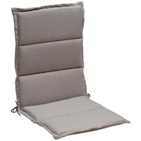 GO-DE WOLRAT, Gartenstuhlauflage Polsterauflage für Mittellehne Creme, 46 x