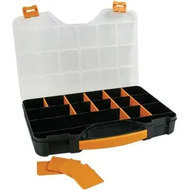 VELLEMAN Sortimentskasten Kunststoff 326 x 257 x 48 mm gelb/schwarz