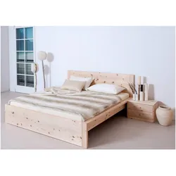 - 100x200cm	Zirbe mit Öl behandelt - 140x200cm	Zirbe mit Öl behandelt