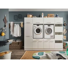 Bega BBK Laundrezzy Aufsatzschrank Weiß, Metall, 67.5x38x67.5 cm