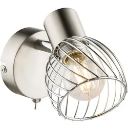 Spot Strahler Lese Leuchte Dimmer Fernbedienung Lampe beweglich im Set inkl. RGB LED Leuchtmittel