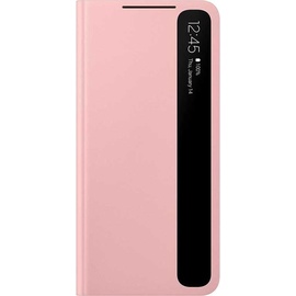 Samsung Clear View Cover EF-ZG996 Galaxy S21+), Smartphone Hülle, Pink