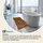 CASARIA Badematte Holz Braun 80 x 50 cm