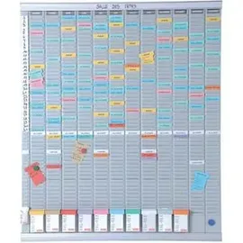 NOBO Stecktafel 80 x 96 cm Grau
