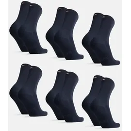 Danish Endurance Bamboo Business Socken 6er Pack Schwarz 43-46