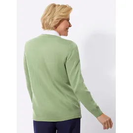 Classic Dog Strickjacke in Grün 48