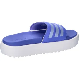 Adidas Platform adilette Semi Cobalt Blue / Blue Spark Met. / Core White 39