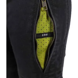 Trilobite Parado Doublelayer Motorrad Jeans, schwarz, 32/30
