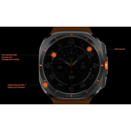 Samsung Galaxy Watch Ultra LTE 47 mm Titanium Gray Marine Band Orange