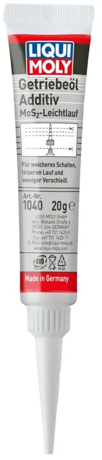 Additiv LIQUI MOLY 1040 Getriebeöl MoS2 Getriebe Öl Zusatz Verschleissschutz 20g