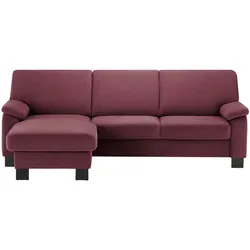 Kollektion Kraft Ecksofa  Veit ¦ rot ¦ Maße (cm): B: 232 H: 90 T: 168