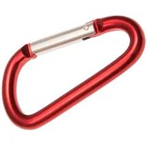 CONACORD Karabinerhaken Aluminium Ø 8,00 mm Rot