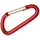 CONACORD Karabinerhaken Aluminium Ø 8,00 mm Rot