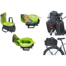 Basil Miles XL Pro MIK Gepäckträgertasche schwarz/lime