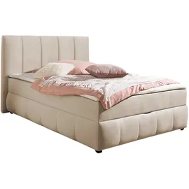 INOSIGN »Hartley«, Inkl. Bettkasten & Topper, wählbar in H2, H3 o. H4, beige