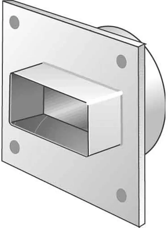 Helios Ventilatoren Anschlussstück FLAS 100