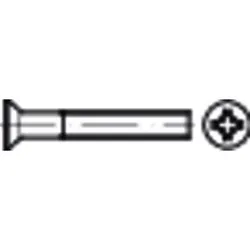 Senkschrauben mit Phillips Kreuzschlitz H, DIN 965, M8, 100mm