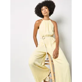Apricot Jumpsuit Jumpsuit mit weitem Bein gelb L (40)