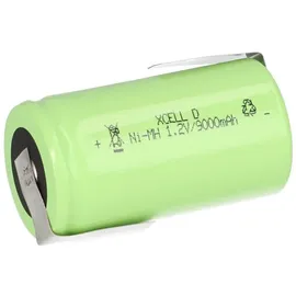 XCell Mono Akku Flattop Ni-MH 1,2V 9000mAh D mit Z- Lötfahne
