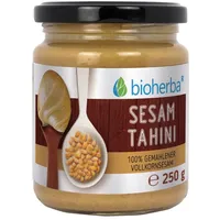 Bioherba Sesam Tahini 100% gemahlener Vollkornsesam 250 g