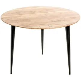 'massivart' Beistelltisch - holzfarben Ø: 65