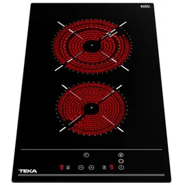 Teka Tzc 32320 Ttc Glaskeramikkochfeld 30 Cm 2 Brennern - Black Glass