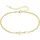 aniston jewelry & watches Schmuck Geschenk Armband mit Kreuz gold (gelbgoldfarben) 23 cm