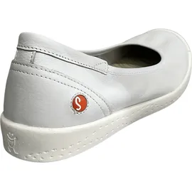 Softinos Klassische Ballerinas für Damen, weiß, Größe 38 EU