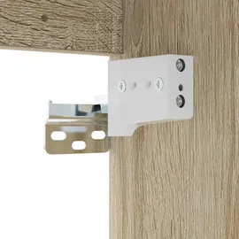 vidaXL Badezimmerschrank Inzwischen 30 x 44,5 x 50 cm Braun