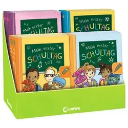 LOEWE Erinnerungsbuch Mein 1.Schultag sortiert 9338-7 16Ex. 7Titel