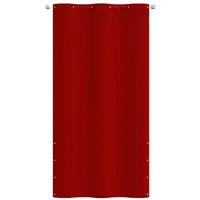 VidaXL Balkon-Sichtschutz Rot 120x240 cm Oxford-Gewebe