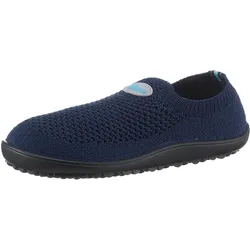 Barfußschuh LEGUANO "LEGUANITO SCIO", Kinder, Gr. 24, blau (dunkelblau), Textil, sportlich, Schuhe, Slipper, Freizeitschuh, Bequemschuh verstärkt das taktile Empfinden