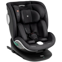 KIKKABOO Kindersitz i-Drive i-Size (40-150cm) Isofix Top Tether, Kopfstütze, SPS schwarz