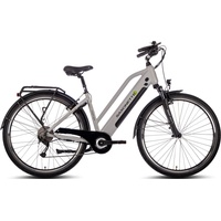 Saxonette Comfort Sport" E-Bike silber matt) - 45 cm, Rahmenhöhe: 45 cm),