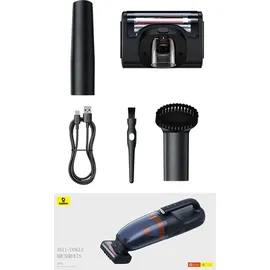 Baseus AP02 Handstaubsauger schwarz