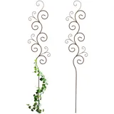 Relaxdays Rankhilfe 160 x 30 cm Braun