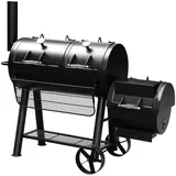 Smoker Holzkohlegrill "Minnesota" von El Fuego® Grill BBQ Grillwagen Barbecue AY 314