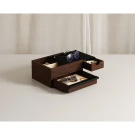 Umbra Stowit Schmuckkasten Walnuss / schwarz